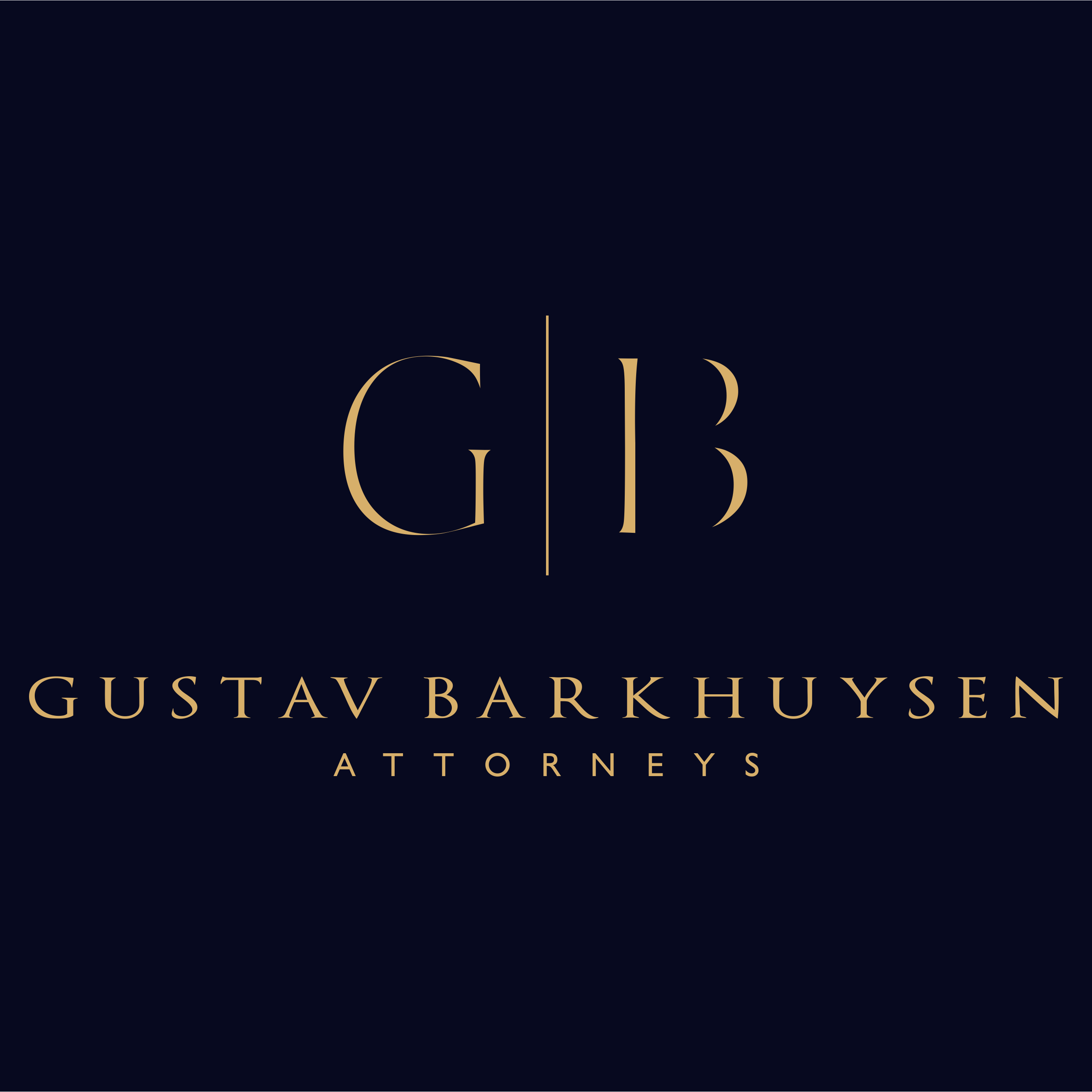 Gustav Barkhuysen Attorneys logo design by DME