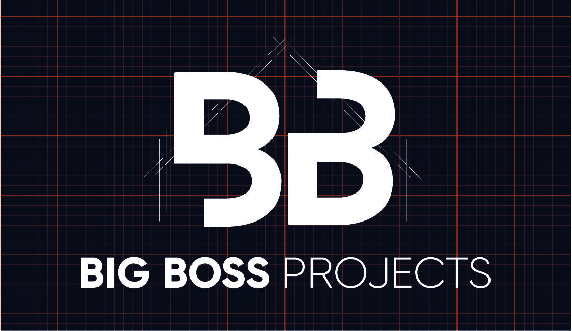 Big Boss Projects business card design by DME
