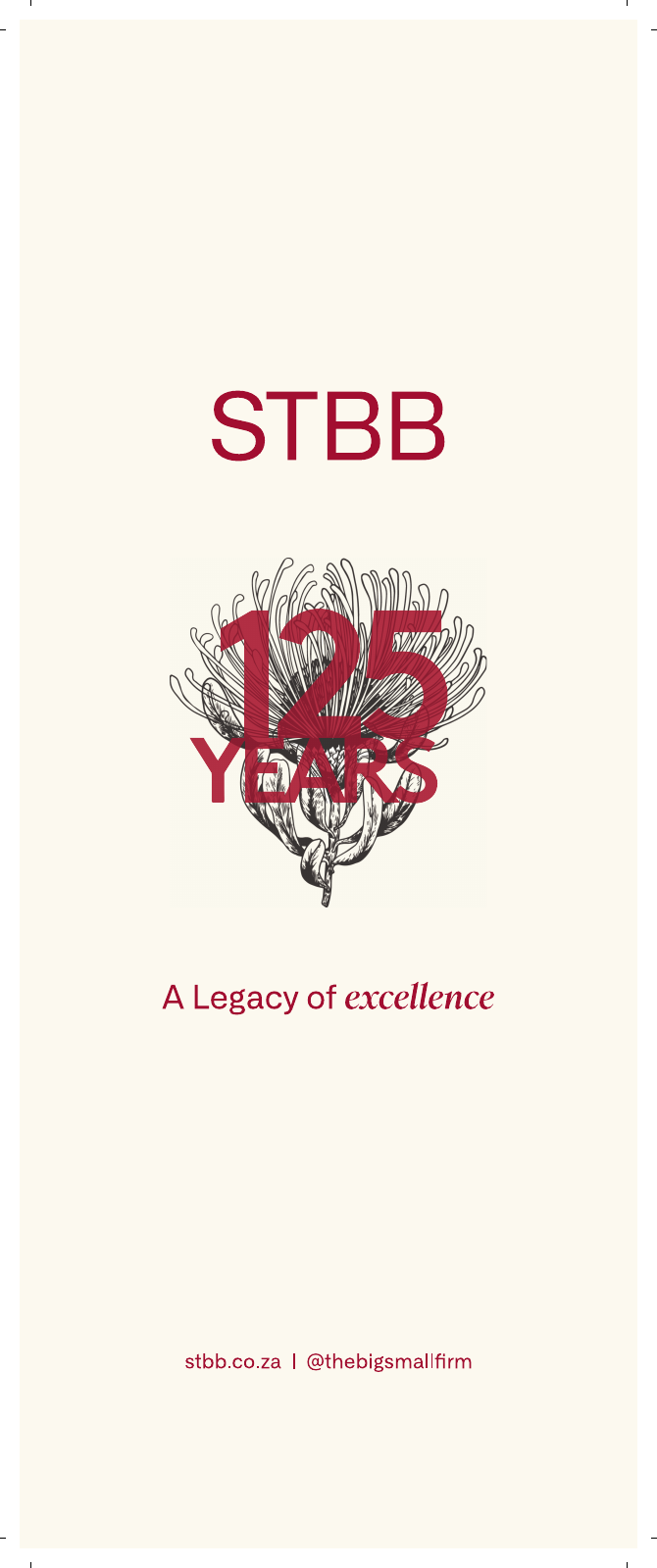 STBB: 125-year anniversary banner