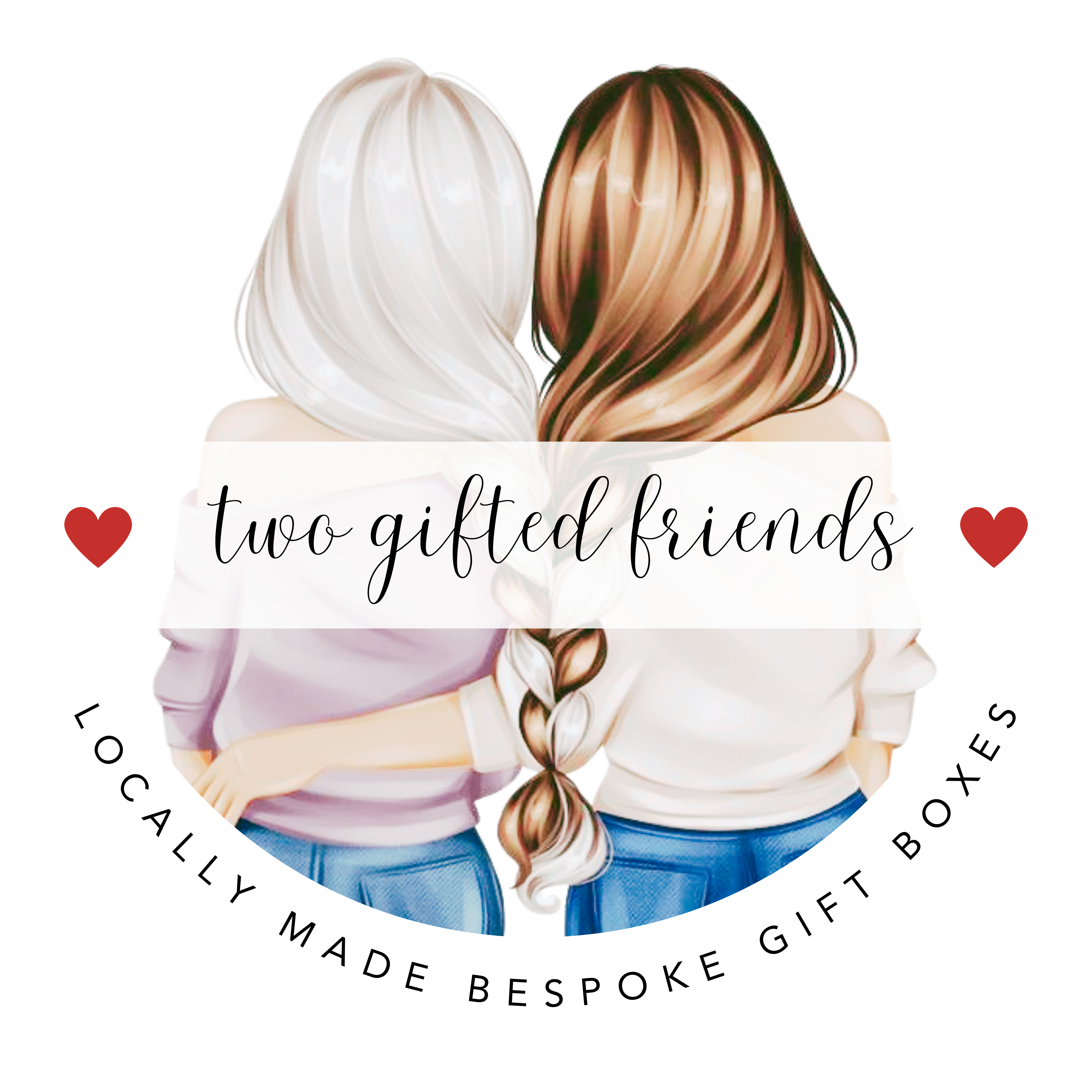 Two Gifted Friends logo design by DME
